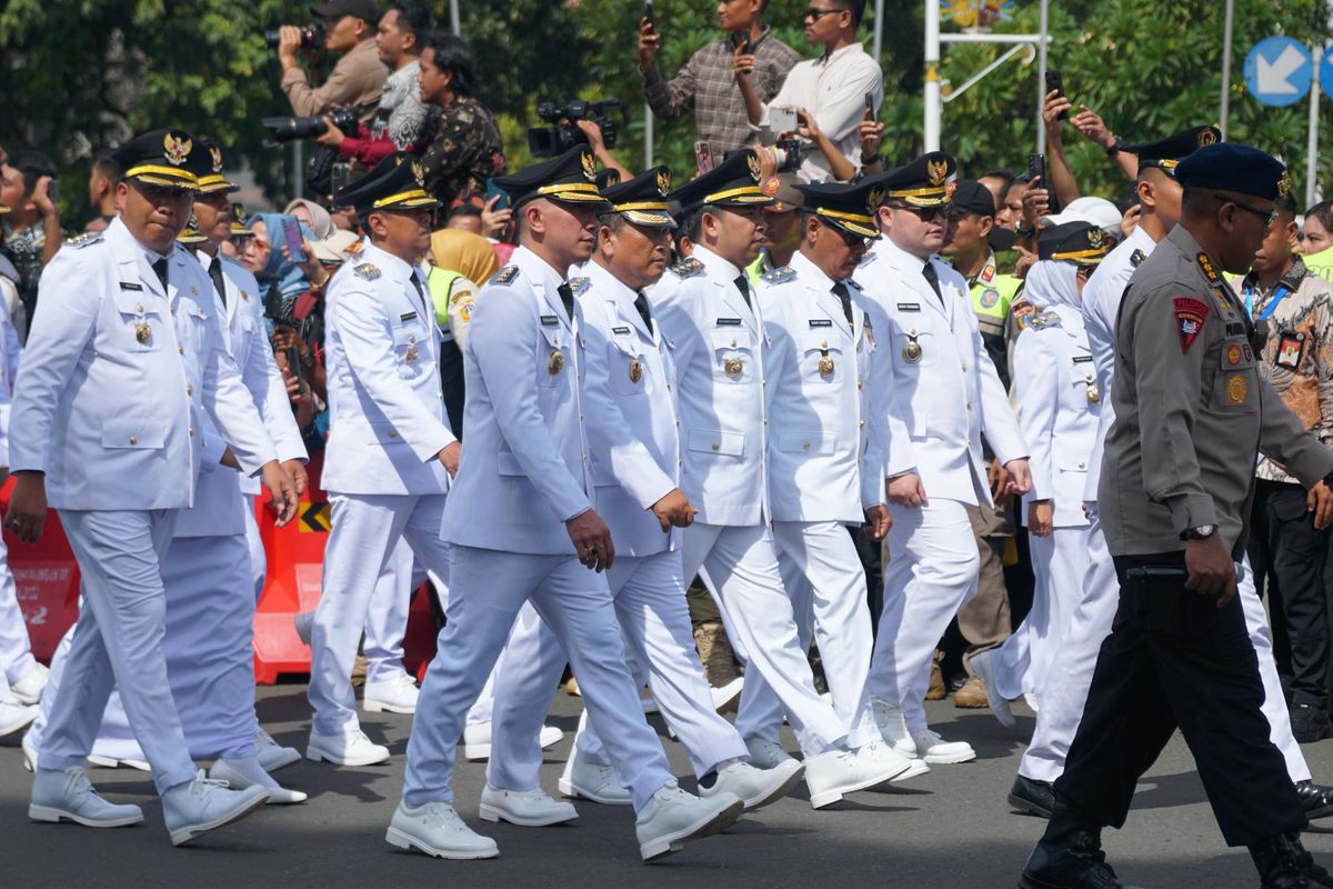 Kegiatan retreat menjadi ajang untuk mempererat sinergi antara pemerintah pusat dan daerah
