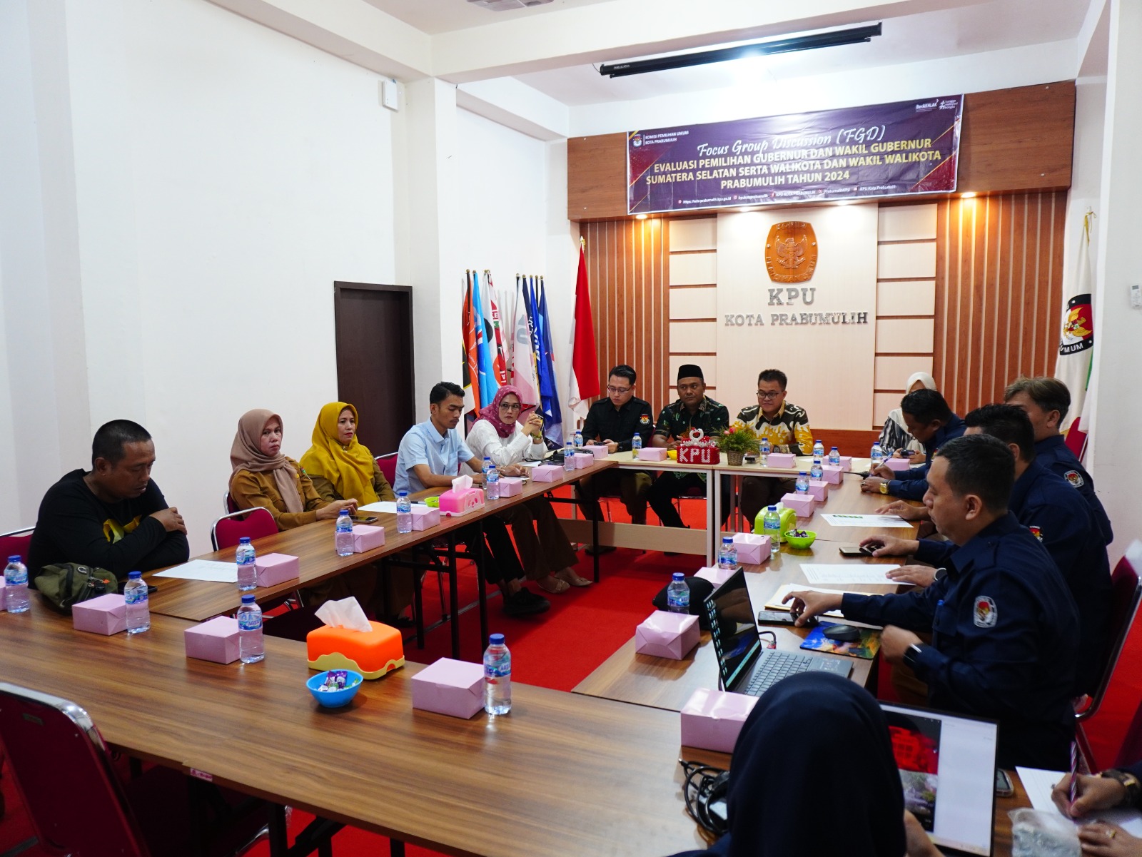 FGD ini merupakan bagian dari agenda rutin evaluatif untuk memastikan bahwa proses Pemilihan Serentak 2024 berjalan sesuai asas langsung, umum, bebas, rahasia, jujur, dan adil (Luber dan Jurdil)