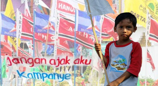 Perlindungan anak dalam Pasal 15 UU Perlindungan Anak tersebut meliputi kegiatan yang bersifat langsung dan tidak langsung, dari tindakan yang membahayakan anak secara fisik dan psikis.  Bila melanggar ketentuan tersebut, maka kandidat terancam pidana paling lama lima tahun dan/atau denda paling banyak Rp100 juta.  