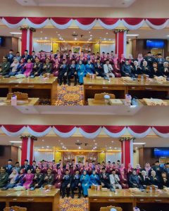 Acara dihadiri oleh Wali Kota Prabumulih, H. Arlan, bersama Wakil Wali Kota, Franky Nasril, S.Kom., MM., unsur Forum Koordinasi Pimpinan Daerah (Forkopimda), seluruh Kepala OPD, Camat, Lurah, Kepala Desa, Ketua Organisasi Wanita, hingga tokoh masyarakat, tokoh agama, dan tokoh adat.