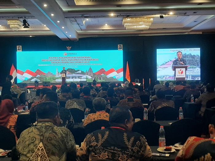 Rakornas Gelombang II menegaskan komitmen Bawaslu RI untuk menghadirkan pengawasan pemilu yang modern, transparan, dan berintegritas.