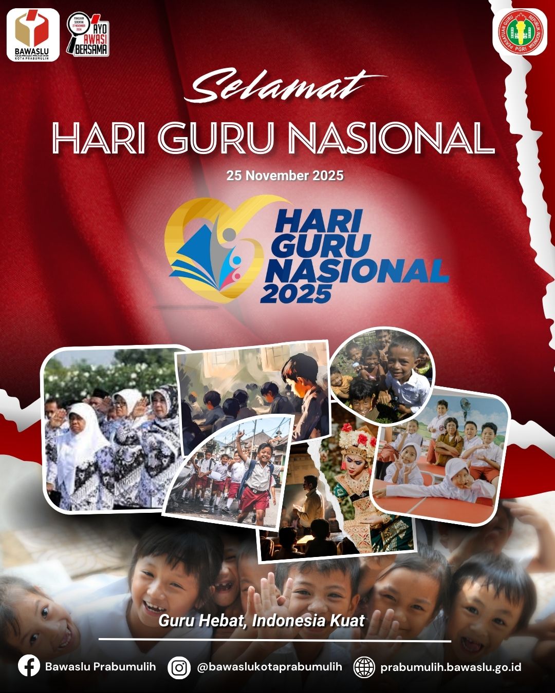 Harapannya dari momen ini adalah terciptanya sinergi antara guru, tenaga kependidikan, masyarakat, dan lembaga negara sehingga pendidikan tidak hanya menghasilkan generasi yang pintar, tetapi juga bangsa yang kuat, demokratis, dan berdaya saing. 