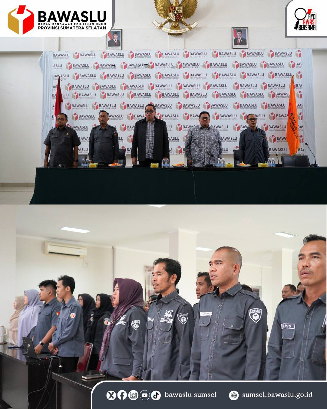 Pelaksana Tugas Ketua Bawaslu Provinsi Sumatera Selatan, Ahmad Naafi, dalam sambutannya menegaskan bahwa pihaknya telah menyusun berbagai rencana strategis guna memaksimalkan kerja-kerja pengawasan di masa nontahapan pemilu. Beberapa program prioritas nasional yang menjadi fokus antara lain Pendidikan Pengawas Partisipatif (P2P) serta Pemutakhiran Data Pemilih Berkelanjutan (PDPB