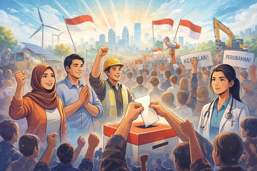 Masyarakat dapat berpartisipasi dengan mengawasi tahapan Pemilu, menyampaikan informasi dugaan pelanggaran, hingga ikut memberikan pendidikan politik kepada lingkungan sekitar.  Pengawasan partisipatif menjadi bagian penting sebagaimana semangat yang diamanatkan dalam Undang-Undang Nomor 7 Tahun 2017.