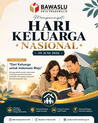 Dalam perspektif penangkalan degradasi moral, keluarga juga memiliki peran strategis sebagai benteng pertama melawan berbagai ancaman yang dapat merusak kualitas demokrasi. Mulai dari penyebaran hoaks, politik identitas, ujaran kebencian, politik uang, hingga berbagai bentuk disinformasi yang kini semakin mudah menyebar melalui media sosial.