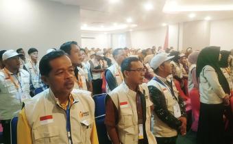 Peserta BIMTEK PTPS Kecamatan Prabumulih Timur