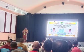 Acara Konsultasi Publik RPJMD 2025 dibuka langsung oleh Walikota Prabumulih di Gedung Kesenian Rumah Dinas Walikota Prabumulih 