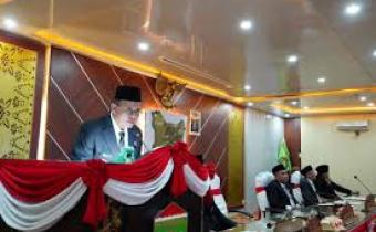 Walikota Arlan menyampaikan apresiasi kepada seluruh tamu undangan serta mengajak seluruh elemen masyarakat untuk bersatu dalam membangun kota