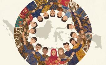 Pegawai Bawaslu Prabumulih kompak mengenakan batik pada peringatan Hari Batik Nasional 2025 – tema Batik Merawit