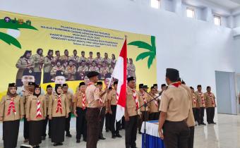 Kehadiran Gerakan Pramuka dinilai memiliki peran strategis dalam membentuk sumber daya manusia yang unggul, berakhlak, serta siap menghadapi tantangan pembangunan di masa depan. Tampak Walikota Prabumulih ikut melantik dan menyampaikan sambutannya bersama Ketua Kwartir Daerah Sumatera Selatan